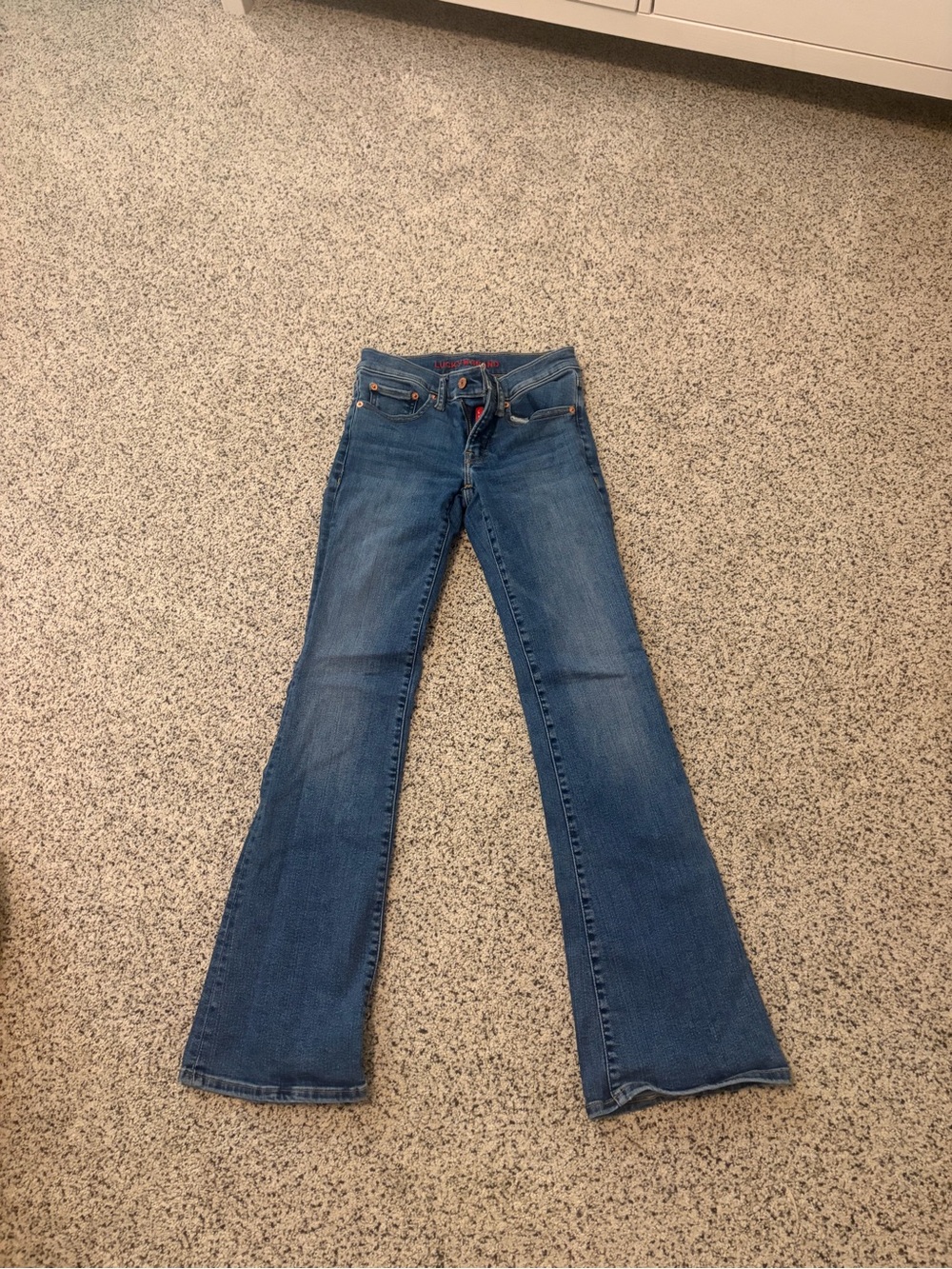 Lucky Brand Women’s Blue BootCut Jeans - Classic Mid Wash Mid Rise Size 00 24 R